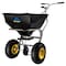 Spyker Spreaders 80 lbs Cap Broadcast Spreader, 25 in Spread, 5 ft 5 in to 6 ft 3 in Adjustable Handle, SS SPY80-1S - alternate 1
